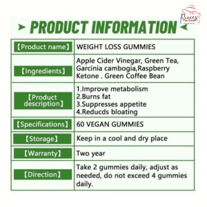 Daynee Keto+AVC Weight Loss Gummies - Image 6