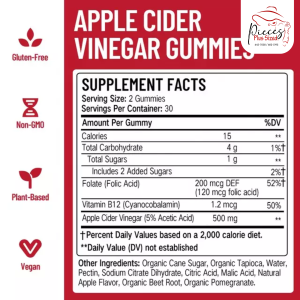 Daynee Apple Cider Vinegar Gummies - Image 3