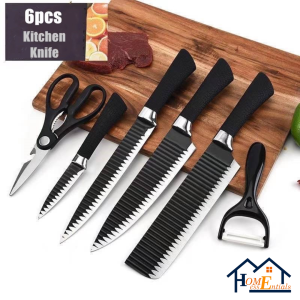 6pcs Stainless Steel Knife Set - Image 4