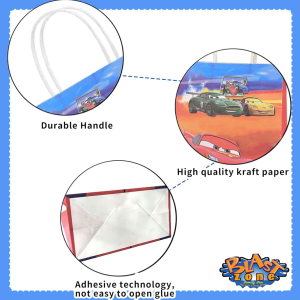 Cars Party Paper Bag - Image 3