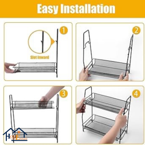 2 Tier Storage Rack - Image 6