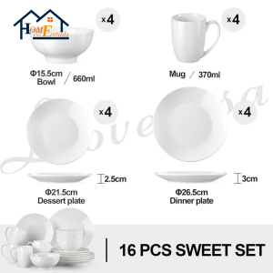 16pcs Dinnerware Set - Image 4