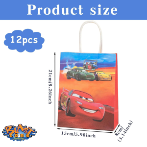Cars Party Paper Bag - Image 4