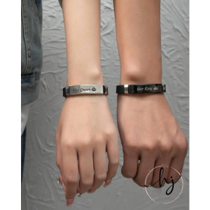 2pcs Her King - His Queen Couple Bracelet - Image 3