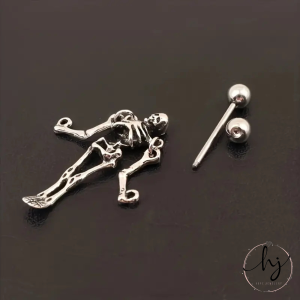 1pcs Skeleton Earring - Image 4