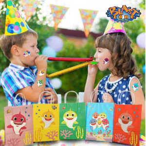 Baby Shark Party Paper Bag - Image 3