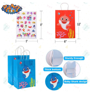 Baby Shark Party Paper Bag - Image 4