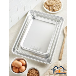 3pcs Rectangle Baking Pan - Image 4
